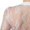 dressforfun Dirndlblouse Gretl - Dirndlblouse lange mouwen - Blikdicht voorste deel - Wit (XXL)