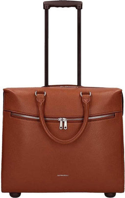 Gigi Fratelli Dames Leren Laptop Trolley 15.6 inch Romance Business ROM8015 Camel