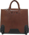 Gigi Fratelli Dames Leren Laptop Trolley 15.6 inch Romance Business ROM8015 Camel