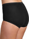 sloggi Basic+ - Dames Maxi slip - Extra zachte naden - Zwart (4-pack)