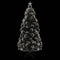 vidaXL - Kerstboom - met - LED - en - standaard - 180 - cm - glasvezel