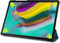 iMoshion Tablet Hoes Geschikt voor Samsung Galaxy Tab S5e - iMoshion Design Trifold Bookcase - Groen / Meerkleurig /Green Plant