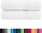 vidaXL - Handdoeken - SOLUND - 2 - st - 600 - g/m² - 50x100 - cm - wit