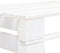 vidaXL - Tuinbank - pallet - hout - wit