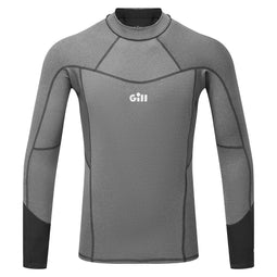 Gill Pro Rash Vest LS UV+ shirt lange mouwen grijs heren L
