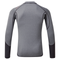 Gill Pro Rash Vest LS UV+ shirt lange mouwen grijs heren L