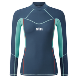 Gill Pro Rash Vest LS UV+ shirt lange mouwen oranje heren M