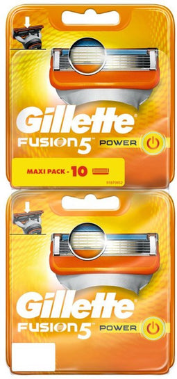 Gillette Fusion 5 Power Scheermesjes (Navulmesjes) 10 Stuks 2x5