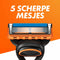 Gillette - Fusion 5 - Sc heerset - Comfortabele scheerbeurt - Houder & 11 Navulscheermesjes
