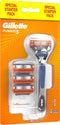 Gillette Fusion5 Scheersysteem + 3 Mesjes Voor Mannen