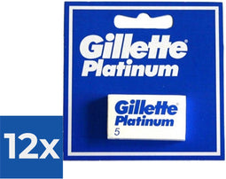Gillette - GILLETTE PLATINUM 5 uds - Voordeelverpakking 12 stuks