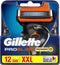 Gillette ProGlide Power Scheermesjes Voor Mannen - 12 Navulmesjes