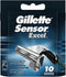 Gillette Sensor Excel Scheermesjes Mannen - 10 Stuks - Voordeelverpakking 6 stuks