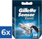 Gillette Sensor Excel Scheermesjes Mannen - 10 Stuks - Voordeelverpakking 6 stuks