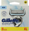 Gillette SkinGuard Sensitive Scheermesjes - Voor Mannen - 8 stuks