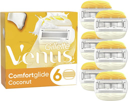 Gillette - Venus - Comfortglide - Coconut - navulmesjes - 6 stuks