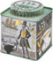 Gillian Martin Designs - Theeblik Versaille - Bewaarblik - Blik - 10,5 x 10,5 x 12,5 cm - Groen/Wit/Zwart/Goud
