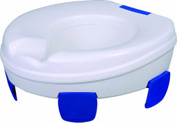 Gima Toilettensitzerhohung Clipper II und Befestigungsclips