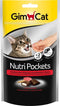 GimCat Nutri Pockets - Aanvullend kattenvoer / kattensnack met toevoegingen - In diverse smaken - 60gr, 150gr - Sea Mix 150g
