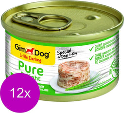 Gimdog Little Darling Pure Delight - Kip&Lam - Hondenvoer - 12 x 85 g