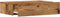 vidaXL - Nachtkastje - 60x35 - cm - spaanplaat - oud - hout