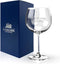 Gin glas Jura Gegraveerd met Let the evening beGIN - Geschenkverpakking - Glencairn Crystal Scotland