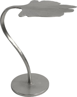 Ginkgo bijzettafel zilver 62cm