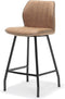 Gino - Barkruk - 43 x 50 x 96 cm - Soft - Cognac