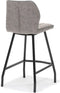 Gino - Barkruk - 43 x 50 x 96 cm - Soft - Pebble