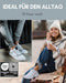 HELDENWERK Premium Trainer Socks - Korte Sportsokken - 10 Paar - Unisex - Ademend - Zwart/Wit/Grijs (10 paar)