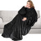 Giny Fleece Plaid met Mouwen 150x200 cm Raven