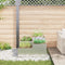vidaXL - Tuinbak - 100x100x48 - cm - Gegalvaniseerd - Staal