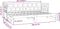vidaXL - Slaapbank - uitschuifbaar - grenenhout - honingbruin - 2x(90x200) - cm