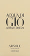 Giorgio Armani Acqua di Gio Absolu 125 ml Eau de Parfum - Herenparfum