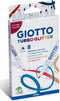 Giotto 8 glitterstiften Turbo