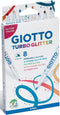 Giotto 8 glitterstiften Turbo