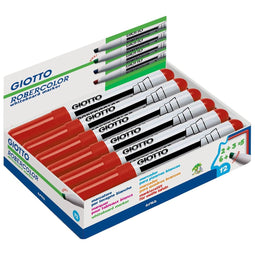 Giotto - Robercolor whiteboardmarker maxi, schuine punt, rood