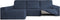 Hoes voor chaise longue met lange armleuning links Eysa ROC Blauw 180 x 120 x 360 cm