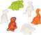 Gips Gieten Glow in the Dark Magneten Dino's