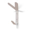 FRONDO Hook - Wandkapstok - Stalen wandhaak met 2 haken - Silky Taupe