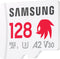 Samsung Sonic the Hedgehog PRO Plus - microSDXC 128GB - 180MB/s leessnelheid - A2