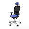 Piqueras y Crespo 1D086N1 - Bureaustoel - Hoogteverstelbaar - Licht Blauw