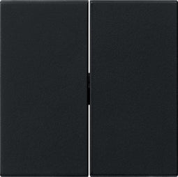 Gira 2-voudige schakelwip Systeem 55 mat zwart