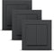 GIRA + Senic Friends of Hue Smart Switch - Draadloze Homekit Lichtschakelaar en Dimmer - 3x Lichtschakelaar Antraciet