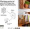 GIRA + Senic Friends of Hue Smart Switch - Draadloze Homekit Lichtschakelaar en Dimmer - 3x Lichtschakelaar Antraciet