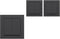 GIRA + Senic Friends of Hue Smart Switch - Draadloze Homekit Lichtschakelaar en Dimmer - 3x Lichtschakelaar Antraciet