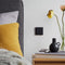 GIRA + Senic Friends of Hue Smart Switch - Draadloze Homekit Lichtschakelaar en Dimmer - 3x Lichtschakelaar Antraciet