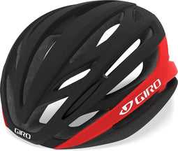 Giro Sporthelm - Unisex - zwart/rood 52,0-55,5 hoofdomtrek