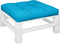 vidaXL - Palletkussen - 80x80x12 - cm - stof - blauw