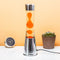 Fisura Lavalamp Chroom Oranje lava